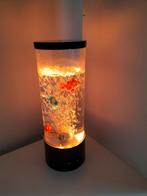 Lamp met Visjes - Sfeervolle Decoratie, Huis en Inrichting, Lampen | Vloerlampen, Ophalen, Kunststof, Zo goed als nieuw, Minder dan 100 cm