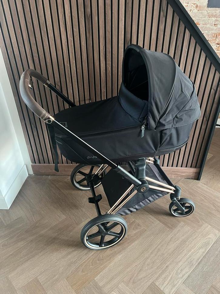 Cybex Priam 4 Combiwagen, Kinderen en Baby's, Kinderwagens en Combinaties, Zo goed als nieuw, Combiwagen, Overige merken, Met reiswieg