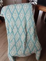 Nieuwe zware gehaakte wollen deken, Ophalen of Verzenden, Nieuw