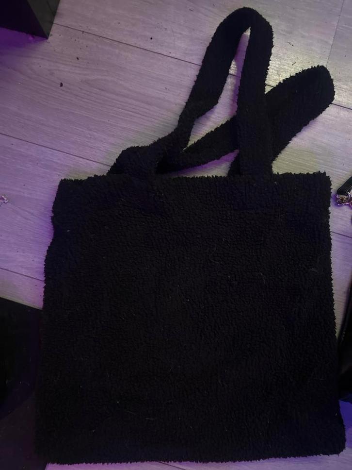 Zwarte Teddy Shopper Tas nieuw, Sieraden, Tassen en Uiterlijk, Tassen | Damestassen, Zo goed als nieuw, Shopper, Zwart, Ophalen