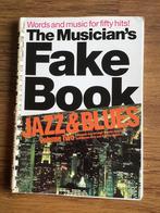 The Musician’s Fake  Book JAZZ & BLUES vol 2  NIEUW, Ophalen of Verzenden, Nieuw, Jazz, Zang