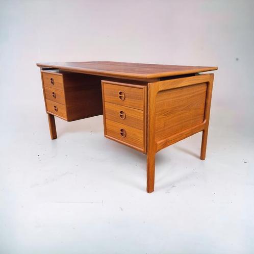 Vintage bureau - Arne Vodder voor GV Møbler - teak, Huis en Inrichting, Bureaus, Zo goed als nieuw, Bureau, Ophalen
