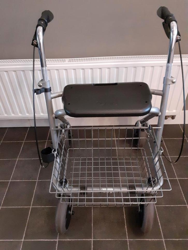 Rollator binnen en buiten Nieuw Drive ultralicht inklapbaar, Diversen, Rollators, Nieuw, Lichtgewicht, Opvouwbaar, Ophalen