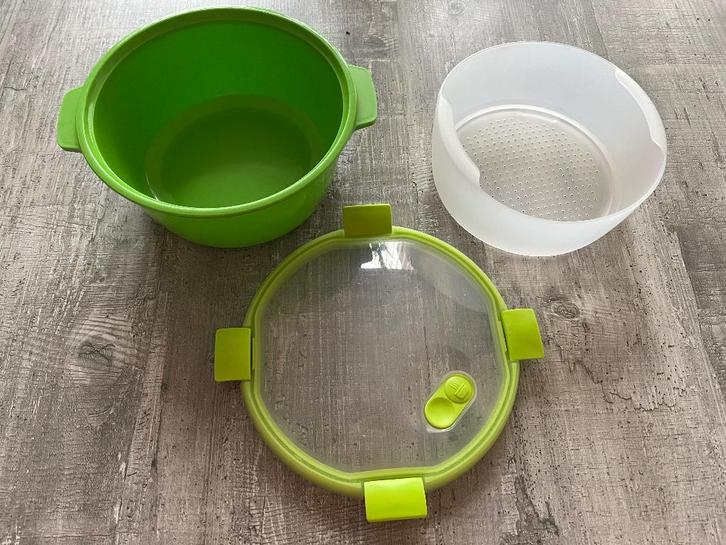 Microwave steamer 1,6  L - Curver, Huis en Inrichting, Keuken | Keukenbenodigdheden, Gebruikt, Ophalen of Verzenden