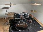 Sonor Force507 drumstel 5-delig+double bass & Paiste cymbals, Muziek en Instrumenten, Drumstellen en Slagwerk, Ophalen, Gebruikt
