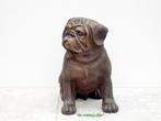 045* Bronzen hond (Boven €75 geen verzendkosten), Ophalen of Verzenden, Nieuw, Overige materialen, Dierenbeeld