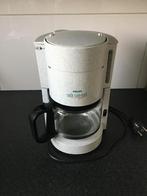 Koffiezetapparaat (filter) Philips, lichtgrijs gemeleeerd, 10 kopjes of meer, Gebruikt, Ophalen of Verzenden, Gemalen koffie