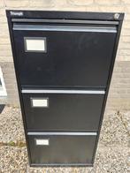 Hangmappen ladekast Triumph, drie laden, staal, met sleutel, Ophalen, Gebruikt, Minder dan 100 cm