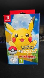 Pokemon lets go pikachu + pokeball (geen mew), Avontuur en Actie, Online, 2 spelers, Ophalen of Verzenden