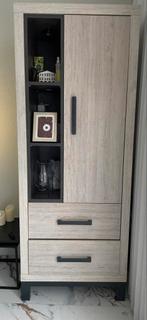 Opbergkast 73x190x48, Ophalen, Zo goed als nieuw, Minder dan 150 cm, Metaal