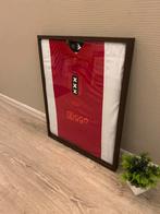 Ajax 125 Jaar Jubileum Shirt | Ingelijst | 40x50cm, Minder dan 50 cm, Ophalen of Verzenden, Zo goed als nieuw, Minder dan 50 cm