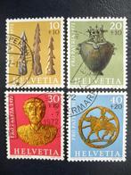 Postzegels Zwitserland 1972 Pro Patria - cw. € 2,50., Postzegels en Munten, Ophalen of Verzenden, Gestempeld