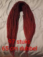 Mooie rode dreads, Sieraden, Tassen en Uiterlijk, Uiterlijk | Haarverzorging, Ophalen of Verzenden, Zo goed als nieuw, Pruik of Haarverlenging