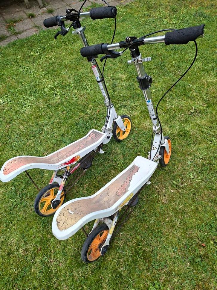 Spacescooter- Inklapbaar & Veelzijdig!, Fietsen en Brommers, Steps, Gebruikt, Overige typen, Ophalen
