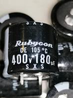 180uF 400V rubycon sxs, Ophalen of Verzenden, Nieuw