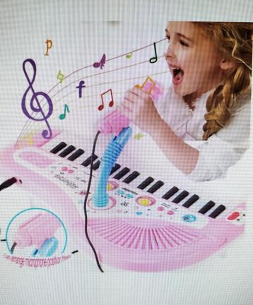 Kids Elektronische Keyboard  Toetsenbord met Microfoon  beschikbaar voor biedingen