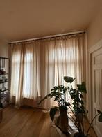 IKEA Gordijnen met lus (4 losse delen) - Zand/Beige, Huis en Inrichting, Ophalen, Zo goed als nieuw, Beige, 200 cm of meer