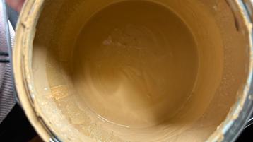 Muurverf kleur ginger gold plm 1 liter beschikbaar voor biedingen