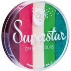 schmink  Superstar Dream Colours Flower splitcake groot, Ophalen of Verzenden, Nieuw, Schmink, Carnaval