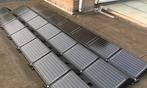 Zonnepanelen, Doe-het-zelf en Verbouw, Dakpannen en Dakbedekking, Ophalen, Zo goed als nieuw, Zwart, 15 m² of meer
