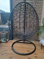 Zwarte hangstoel, Ophalen, Gebruikt, Metaal