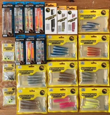 Superset (22X) Weedless Zeebaars Minnows / Sandeels beschikbaar voor biedingen