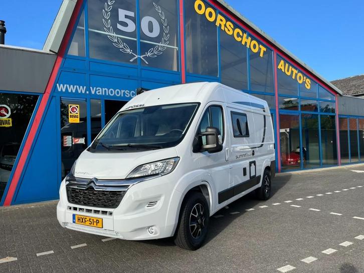 Possl 540  Summit Shine 140pk Navi Carplay Airco bj2023, Caravans en Kamperen, Campers, Bedrijf, tot en met 3, Buscamper of Camperbus