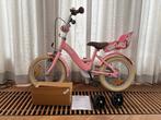 Sjoef Dolly Unicorn 14 inch roze kinderfiets, Ophalen, Gebruikt, 16 tot 20 inch, Zijwieltjes