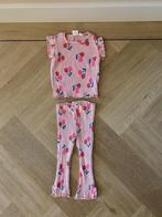 Z.g.a.n. Set flare legging + shirt, Zara, rib, maat 92 / 98, Meisje, Ophalen of Verzenden, Zo goed als nieuw, Zara