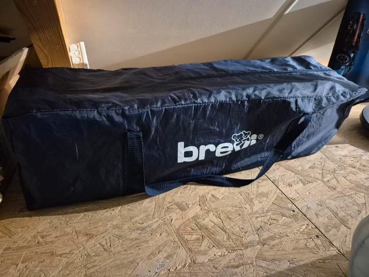 Blauw Campingbedje Brevi, Kinderen en Baby's, Babywiegjes en Ledikanten, Gebruikt, Reisbedje, Ophalen of Verzenden