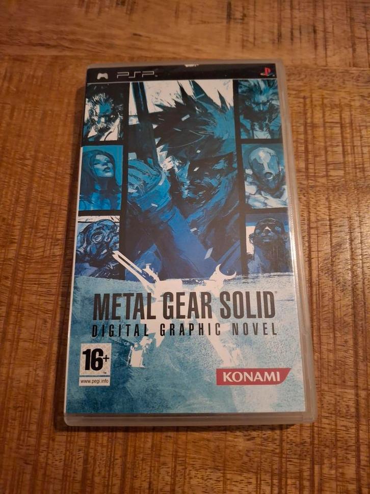 Metal Gear Solid: Digital Graphic Novel - PSP, Spelcomputers en Games, Games | Sony PlayStation Portable, Zo goed als nieuw, Avontuur en Actie