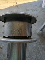 Trega trekkap met buis 100mm, Ophalen, Afvoer, Gebruikt, Aluminium
