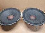 2 Stuks JBL M115-8A 15" woofers, Ophalen of Verzenden, Zo goed als nieuw, 120 watt of meer, Subwoofer