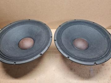 2 Stuks JBL M115-8A 15" bass drivers beschikbaar voor biedingen
