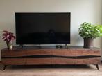 Epoxy Walnoot Tv-Meubel, Huis en Inrichting, Kasten | Televisiemeubels, Ophalen, Nieuw, 200 cm of meer, Minder dan 100 cm