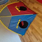 Speeltent met tunnel, Ophalen, Gebruikt