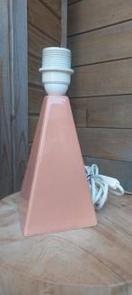 Tafellamp keramiek zalm kleur, Huis en Inrichting, Ophalen of Verzenden, Minder dan 50 cm
