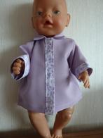 Jasje past de baby born pop van 43 cm.Poppenkleertjes, Ophalen of Verzenden, Nieuw, Babypop