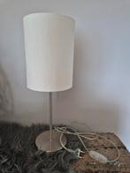 Tafellamp witte kap., Ophalen of Verzenden, Zo goed als nieuw, Minder dan 50 cm