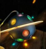 IKEA Blimp Kleurrijke balprojectorlamp  planeet, ster, maan, Ophalen of Verzenden, Zo goed als nieuw, Kunststof, Minder dan 50 cm