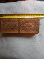 Houtsnijwerk doos o, Ophalen of Verzenden
