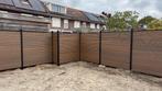 Aanbieding: Luxe composiet schutting – compleet geplaatst, Ophalen, Kunststof, 1 tot 2 meter, Schuttingkampioen