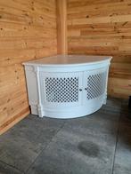 Hoek TV meubel wit, Huis en Inrichting, Kasten | Televisiemeubels, Gebruikt, 75 cm of meer, Minder dan 100 cm, Overige houtsoorten