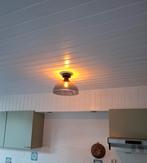 Plafondlamp Feija met smoke glazen kap, Huis en Inrichting, Lampen | Plafondlampen, Ophalen of Verzenden, Zo goed als nieuw, Glas