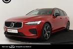 Volvo V60 T8 RECHARGE AWD R-DESIGN -PANO.DAK|TREKHAAK|360°C, Auto's, Volvo, Te koop, Gebruikt, Vierwielaandrijving, Rood