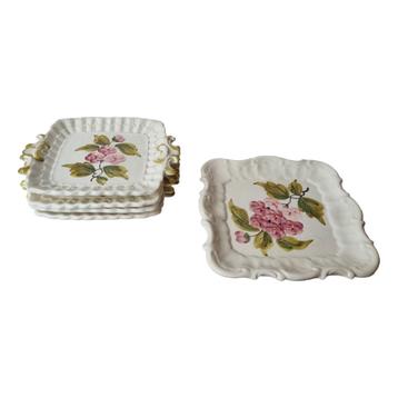 Vintage Italiaans gebaksbordjes beschikbaar voor biedingen