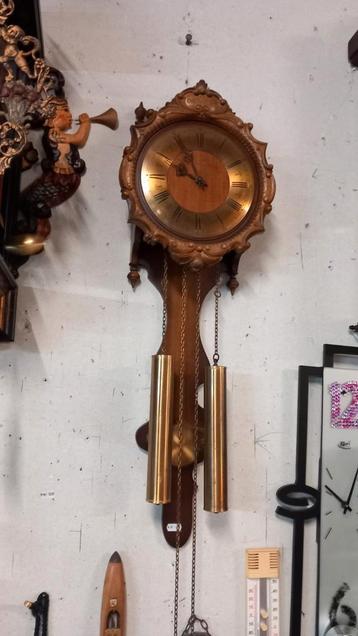 Antieke Houten Pendule Klok beschikbaar voor biedingen