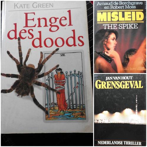 Thriller. Grensgeval, Engel des doods, , Misleid 3 voor 5,00, Boeken, Thrillers, Gelezen, Nederland, Ophalen of Verzenden