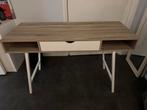 JYSK ABBETVED Bureau - Licht Eiken/Wit, Huis en Inrichting, Bureaus, Ophalen, Zo goed als nieuw, Bureau