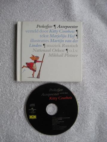 CD's + boekjes Prokofjev Assepoester & Peter en de Wolf
